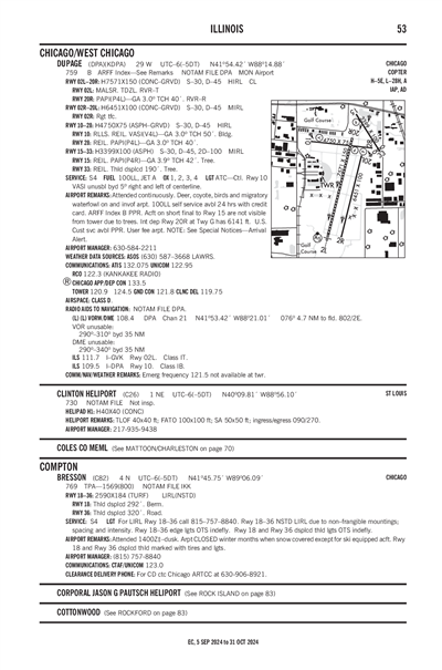 CLINTON - Airport Diagram