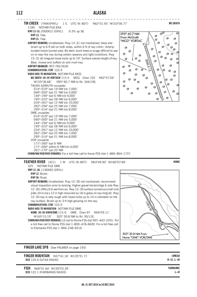 TIN CREEK - Airport Diagram