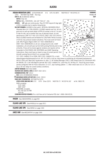 INDIAN MOUNTAIN LRRS - Airport Diagram