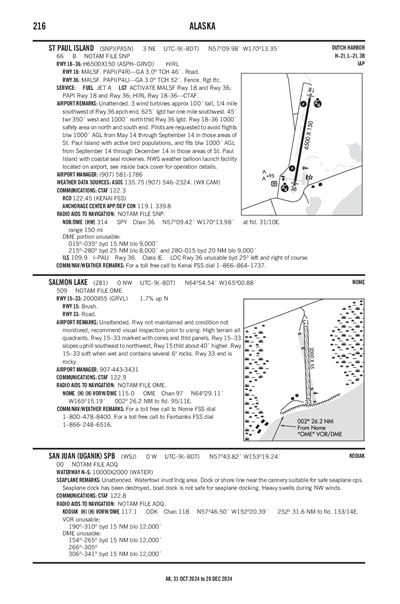 SALMON LAKE - Airport Diagram