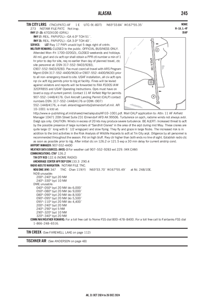 TIN CITY LRRS - Airport Diagram