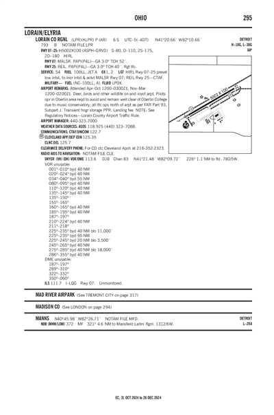 LORAIN COUNTY RGNL - Airport Diagram