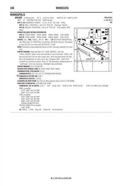 AIRLAKE - Airport Diagram