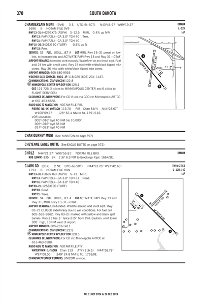 CHAMBERLAIN MUNI - Airport Diagram