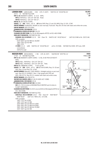 LEMMON MUNI - Airport Diagram