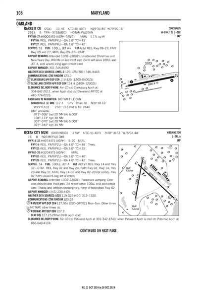 GARRETT COUNTY - Airport Diagram