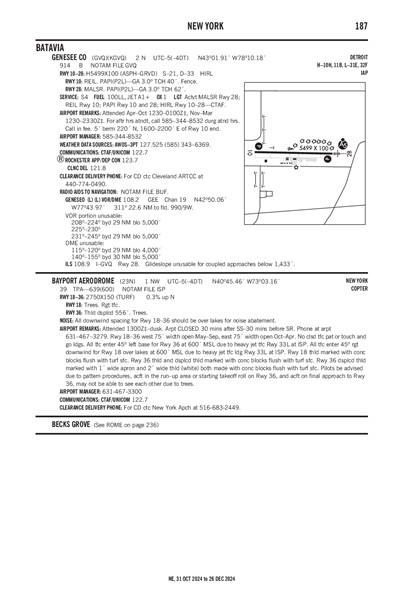 GENESEE COUNTY - Airport Diagram