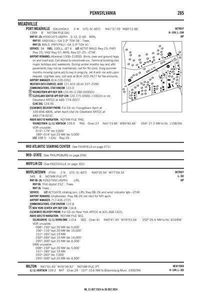 MIFFLINTOWN - Airport Diagram