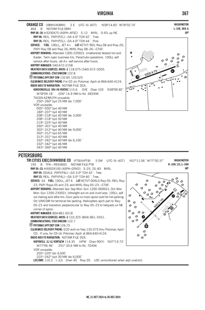 TRI CITIES EXEC/DINWIDDIE COUNTY - Airport Diagram