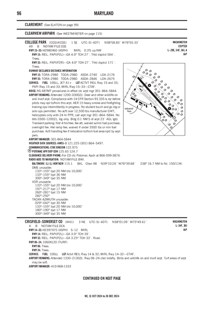 CRISFIELD-SOMERSET COUNTY - Airport Diagram