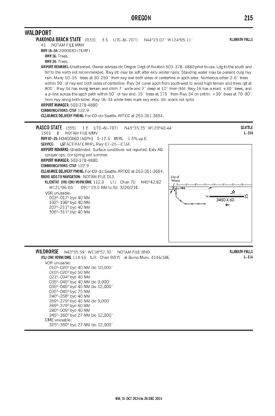 WAKONDA BEACH STATE - Airport Diagram