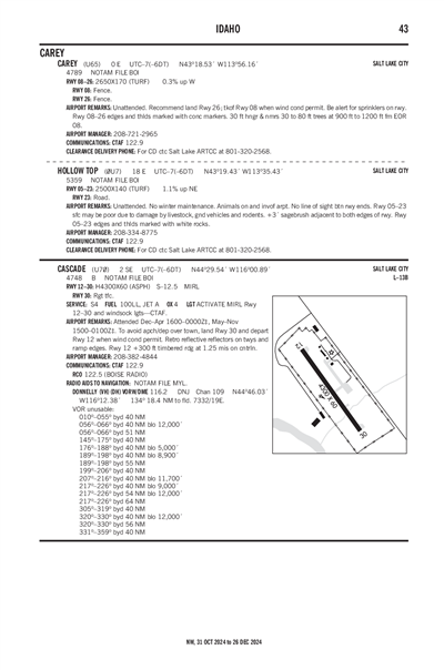 CAREY - Airport Diagram