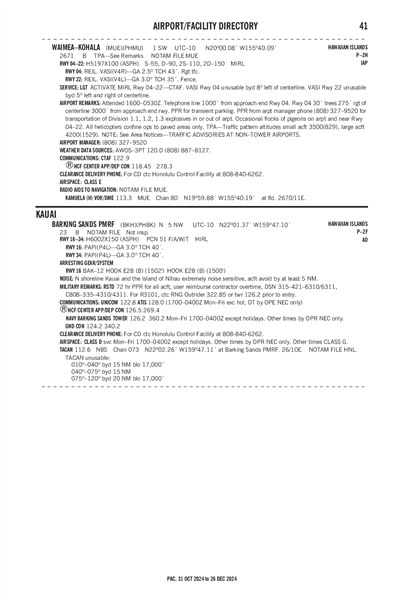 WAIMEA-KOHALA - Airport Diagram