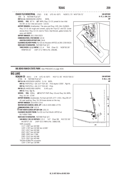 REAGAN COUNTY - Airport Diagram