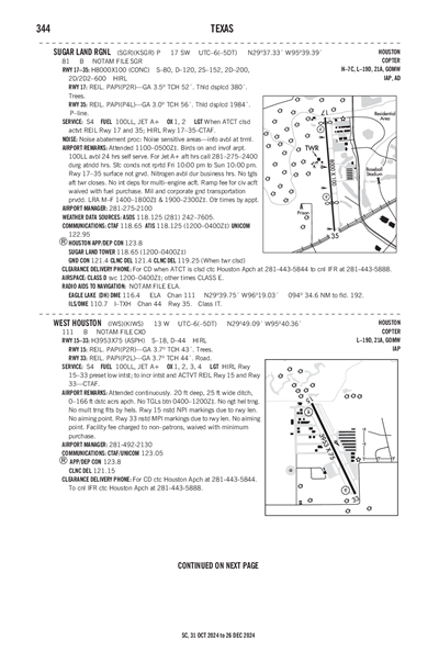 WEST HOUSTON - Airport Diagram