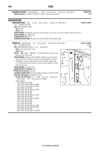 WALDRON FLD NOLF - Airport Diagram