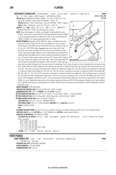 FORT PIERCE - Airport Diagram