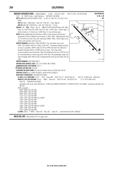 MERCED YOSEMITE RGNL - Airport Diagram