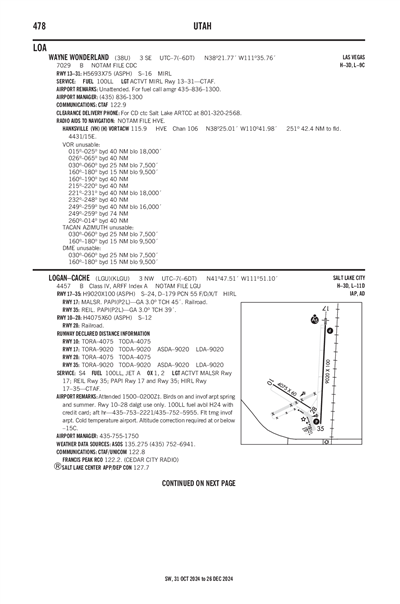 WAYNE WONDERLAND - Airport Diagram