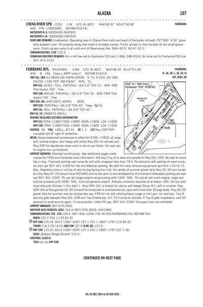 CHENA RIVER - Airport Diagram