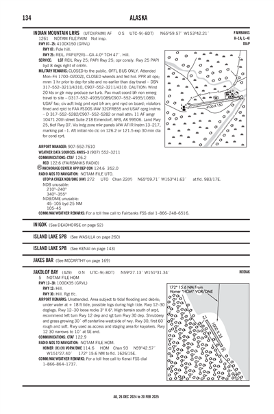 INDIAN MOUNTAIN LRRS - Airport Diagram