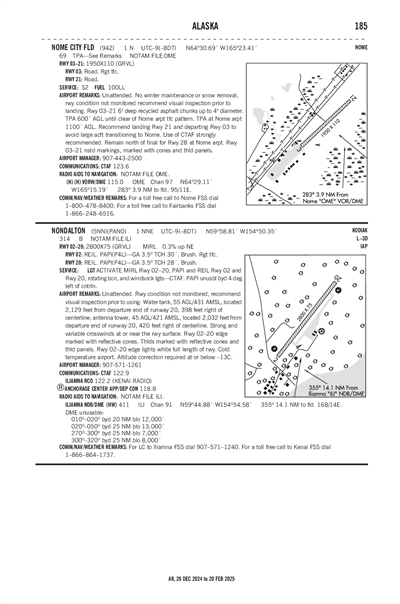 NOME CITY FLD - Airport Diagram