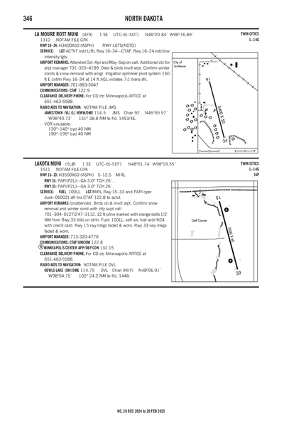 LA MOURE ROTT MUNI - Airport Diagram