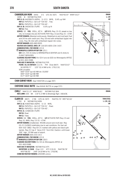 CHAMBERLAIN MUNI - Airport Diagram