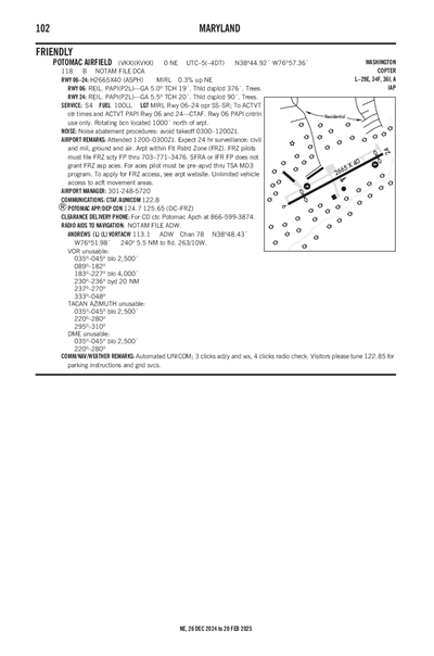 POTOMAC AIRFIELD - Airport Diagram