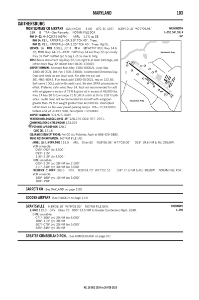 MONTGOMERY COUNTY AIRPARK - Airport Diagram