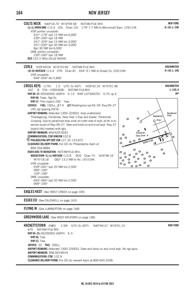 HACKETTSTOWN - Airport Diagram