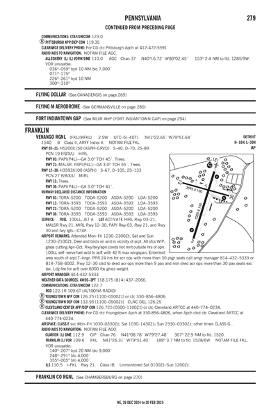 VENANGO RGNL - Airport Diagram