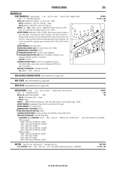 MIFFLINTOWN - Airport Diagram