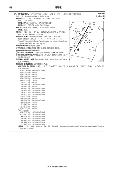 WATERVILLE RGNL - Airport Diagram