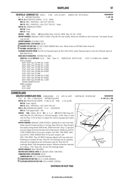 GREATER CUMBERLAND RGNL - Airport Diagram