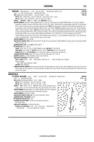 C E 'RUSTY' WILLIAMS - Airport Diagram