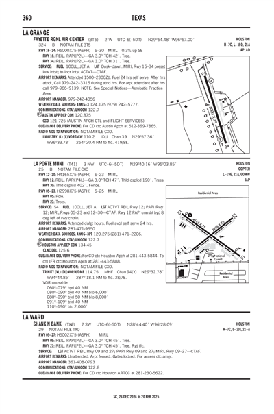 LA PORTE MUNI - Airport Diagram