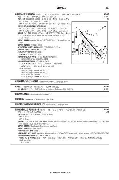 GRIFFIN-SPALDING COUNTY - Airport Diagram