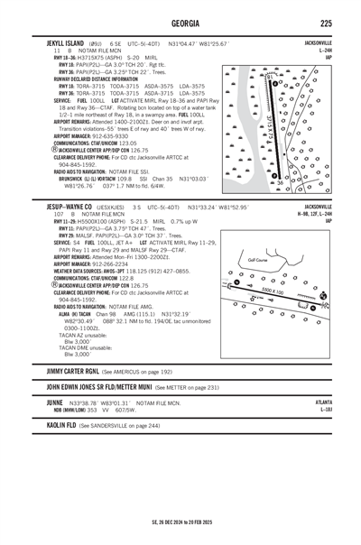 JEKYLL ISLAND - Airport Diagram
