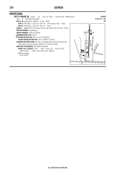 DR C P SAVAGE SR - Airport Diagram