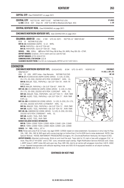 COLUMBIA-ADAIR COUNTY - Airport Diagram