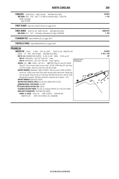 MACON COUNTY - Airport Diagram