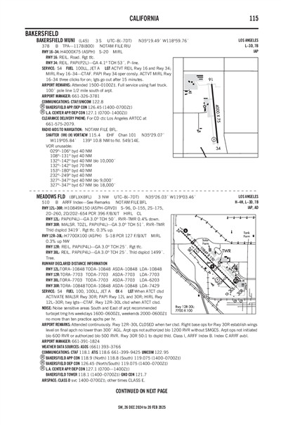 BAKERSFIELD MUNI - Airport Diagram