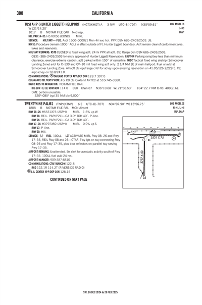 TWENTYNINE PALMS - Airport Diagram