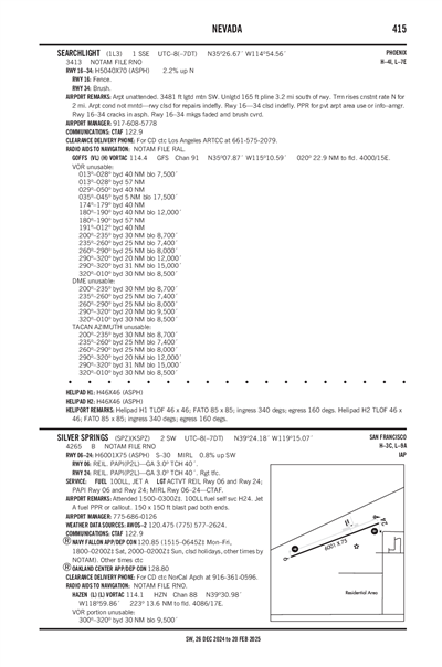 SEARCHLIGHT - Airport Diagram