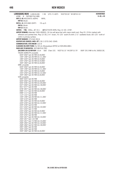 LORDSBURG MUNI - Airport Diagram