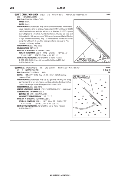 QUINHAGAK - Airport Diagram