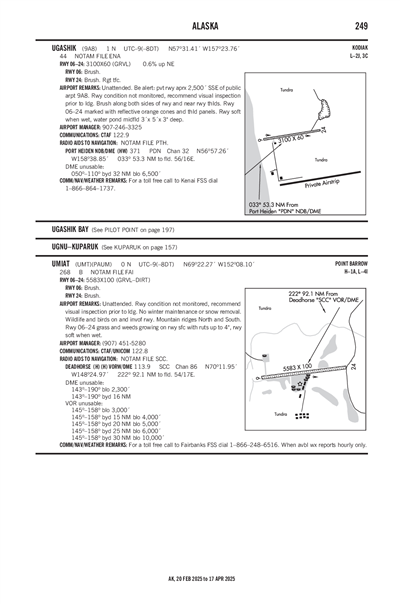 UGASHIK - Airport Diagram