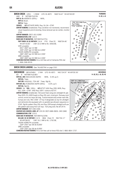 BIRCH CREEK - Airport Diagram