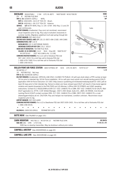 BULLEN POINT AIR FORCE STATION - Airport Diagram